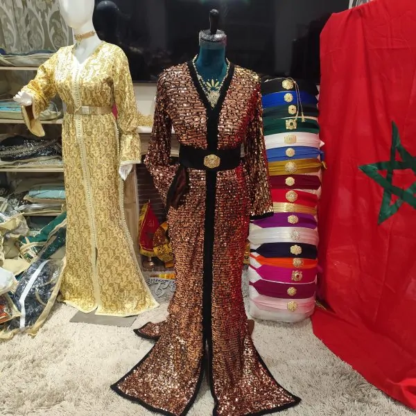 Nieuwe Marokkaanse kaftan, zeemeerminmodel — photo 11