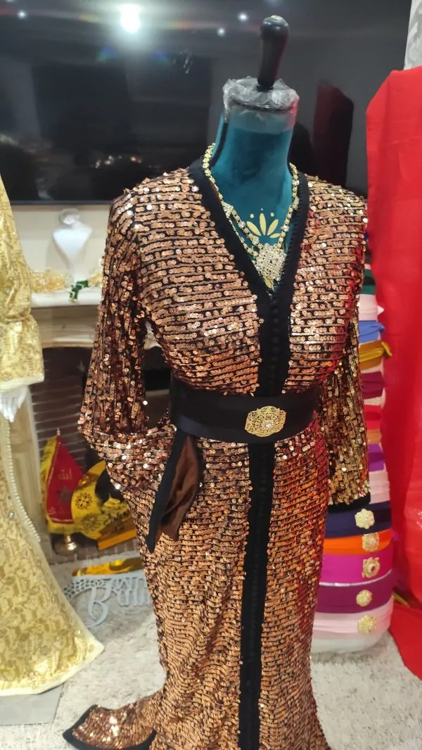 Nieuwe Marokkaanse kaftan, zeemeerminmodel — photo 2