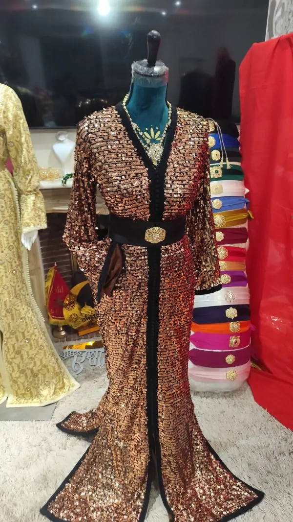 Nieuwe Marokkaanse kaftan, zeemeerminmodel — photo 10