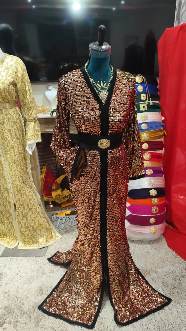 Nieuwe Marokkaanse kaftan, zeemeerminmodel — photo 3