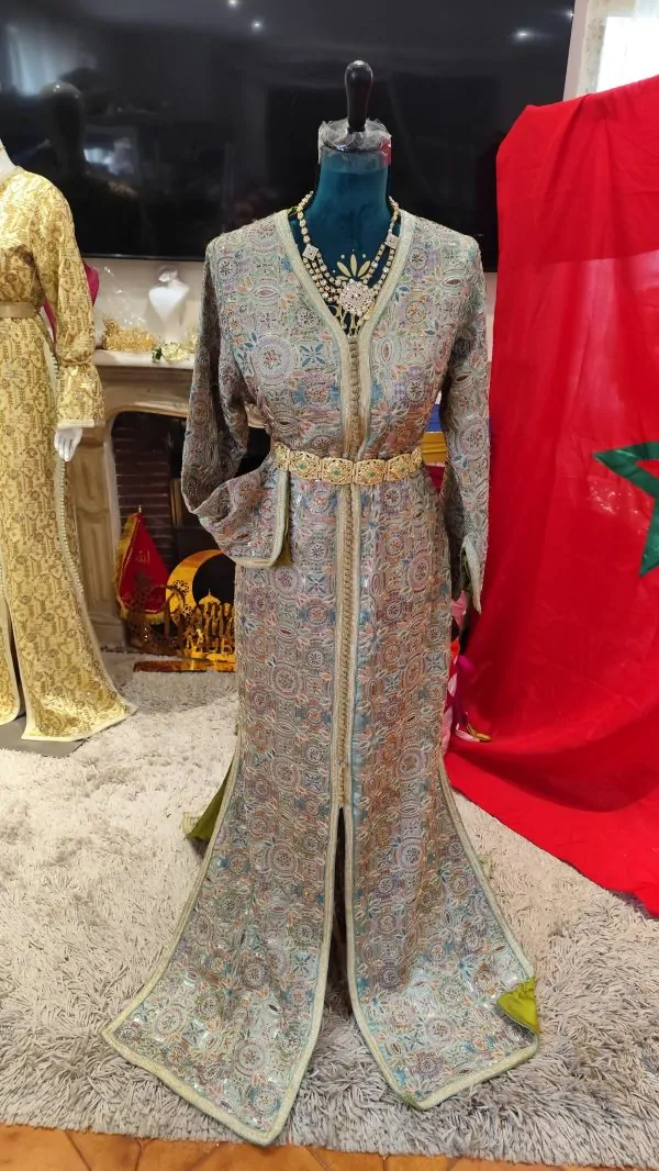 caftan marocain sirène doublé d occasion — photo 11