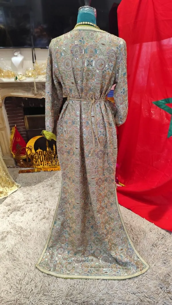 caftan marocain sirène doublé d occasion — photo 9
