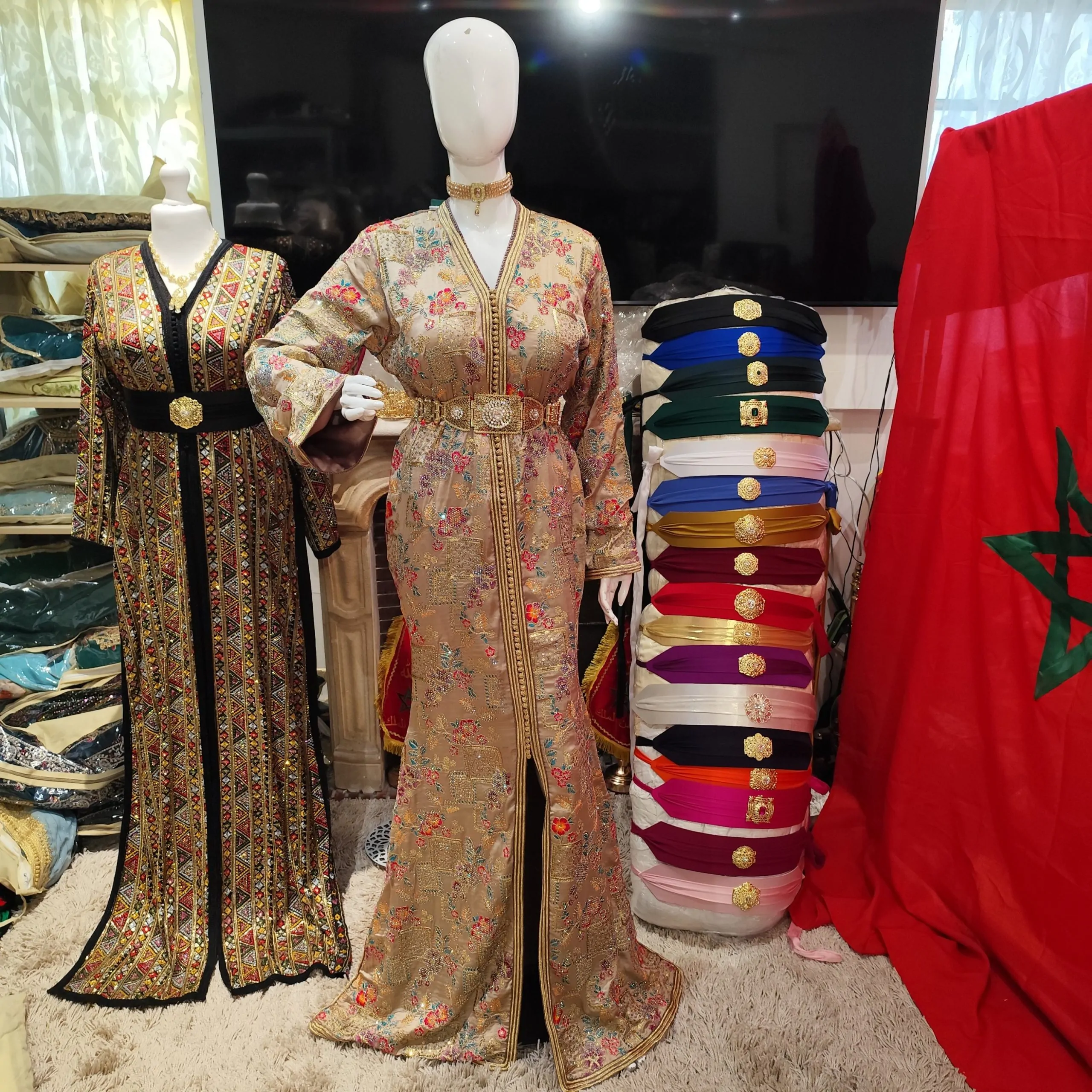 caftan marocain neuf doublé