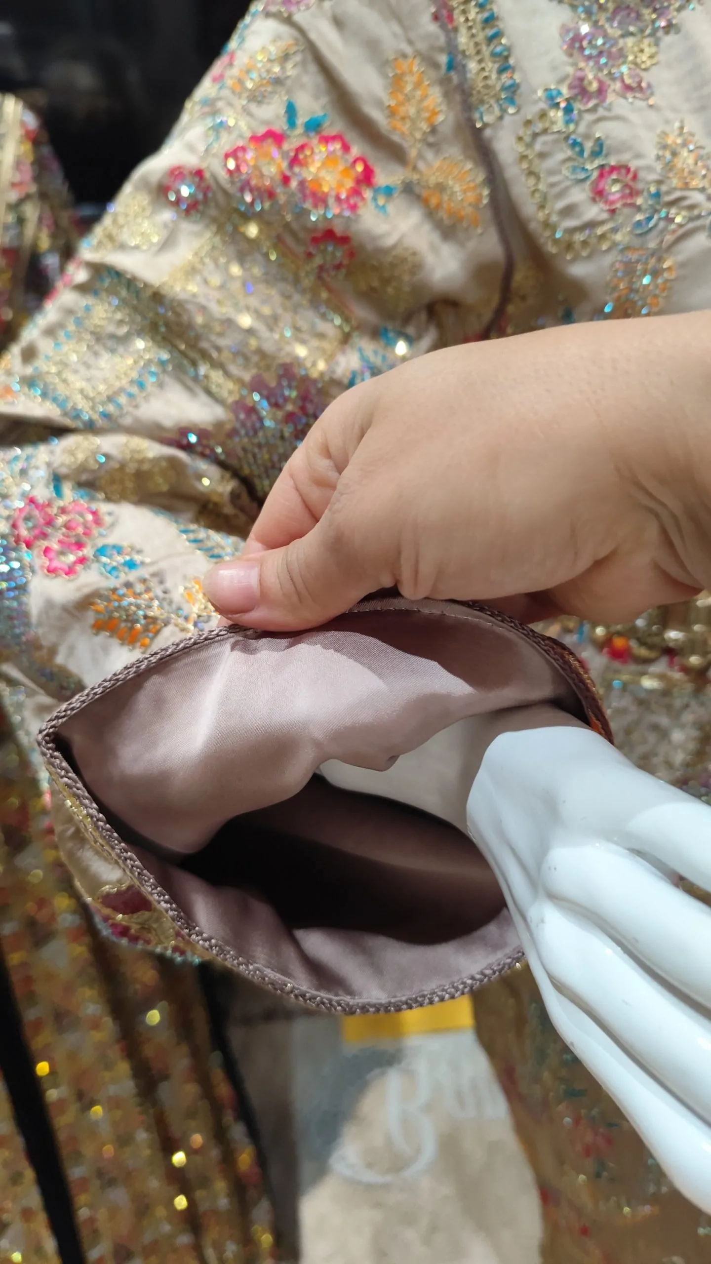 caftan marocain neuf doublé – Image 4