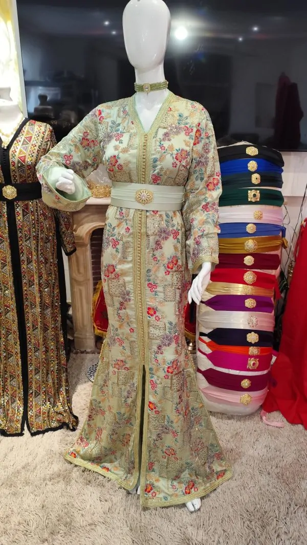 2 caftan marocain plus accessoires — photo 11