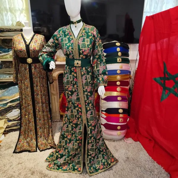 caftan marocain neuf doublé sirène — photo 10