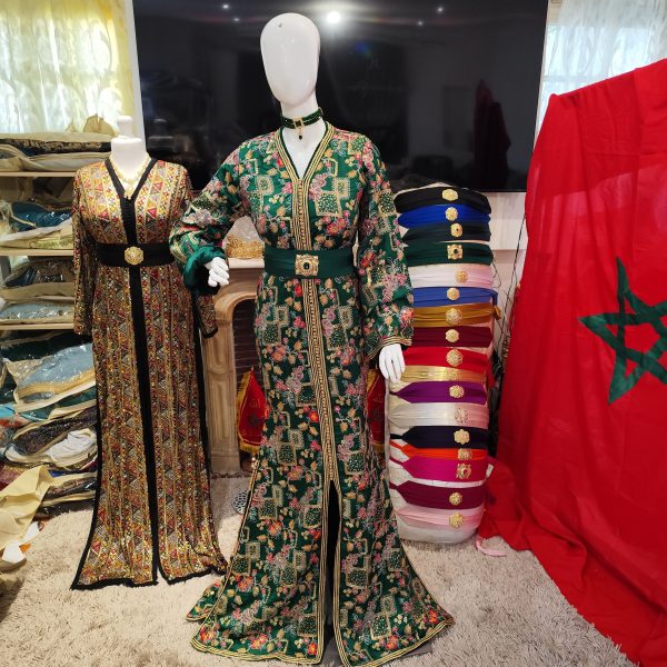 caftan marocain neuf doublé sirène — photo 12