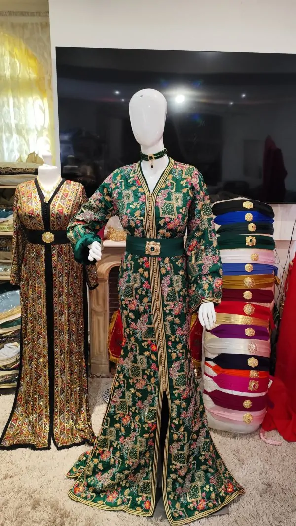 caftan marocain neuf doublé sirène — photo 6