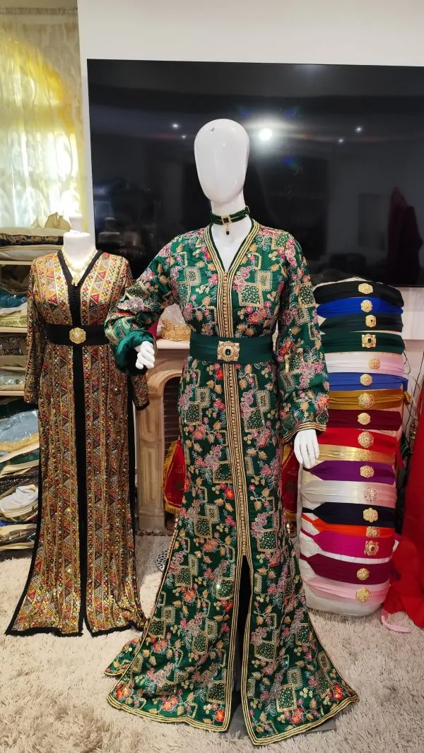 caftan marocain neuf doublé sirène — photo 11