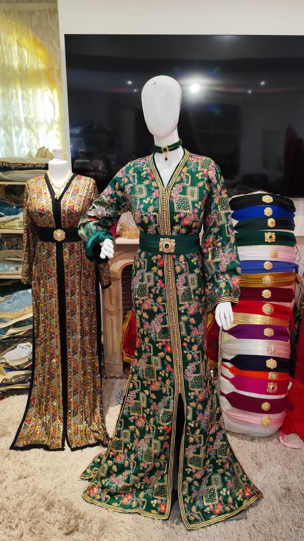 caftan marocain neuf doublé sirène — photo 2