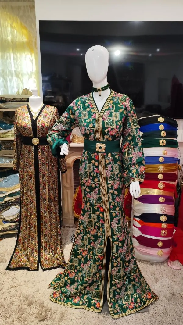 caftan marocain neuf doublé sirène — photo 2