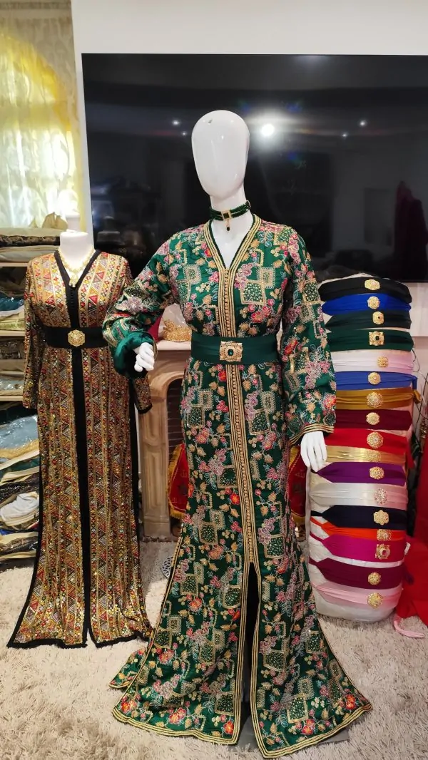 caftan marocain neuf doublé sirène — photo 8