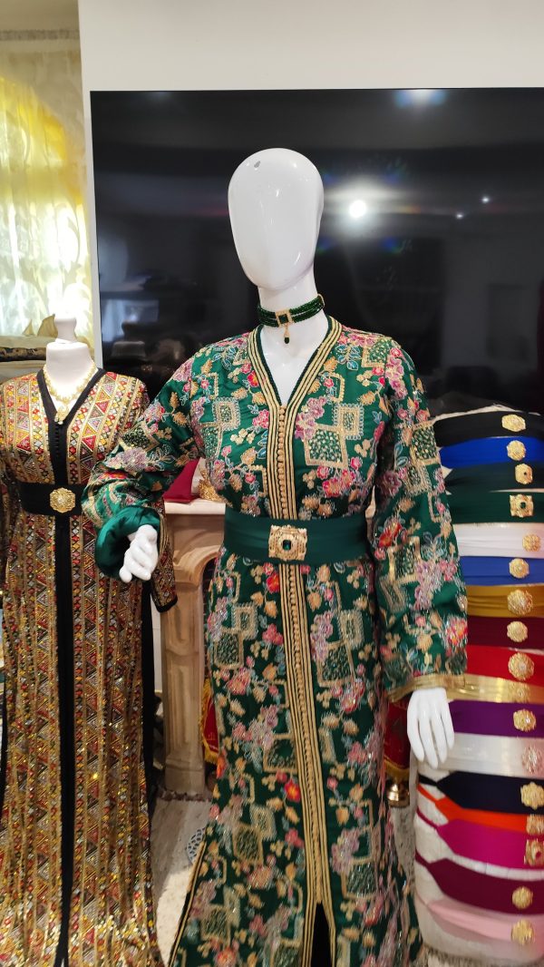 caftan marocain neuf doublé sirène — photo 4