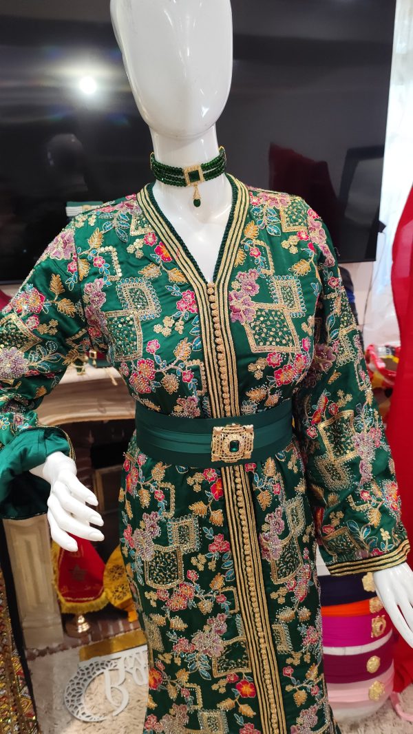 caftan marocain neuf doublé sirène — photo 9