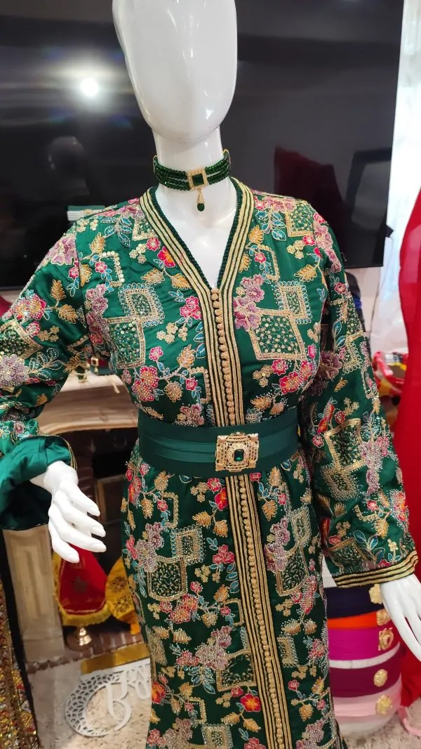 caftan marocain neuf doublé sirène — photo 9