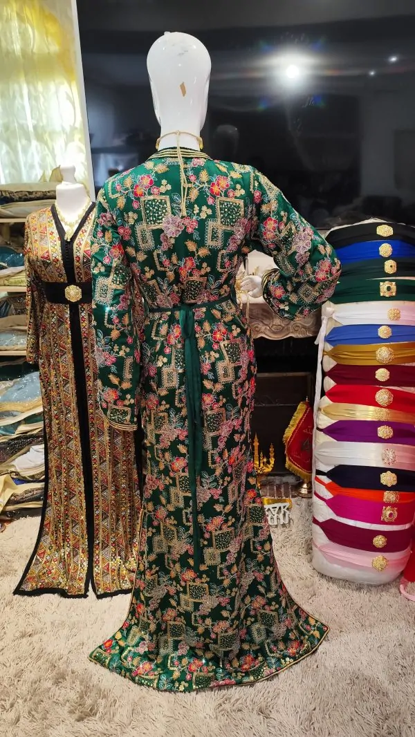 caftan marocain neuf doublé sirène — photo 5