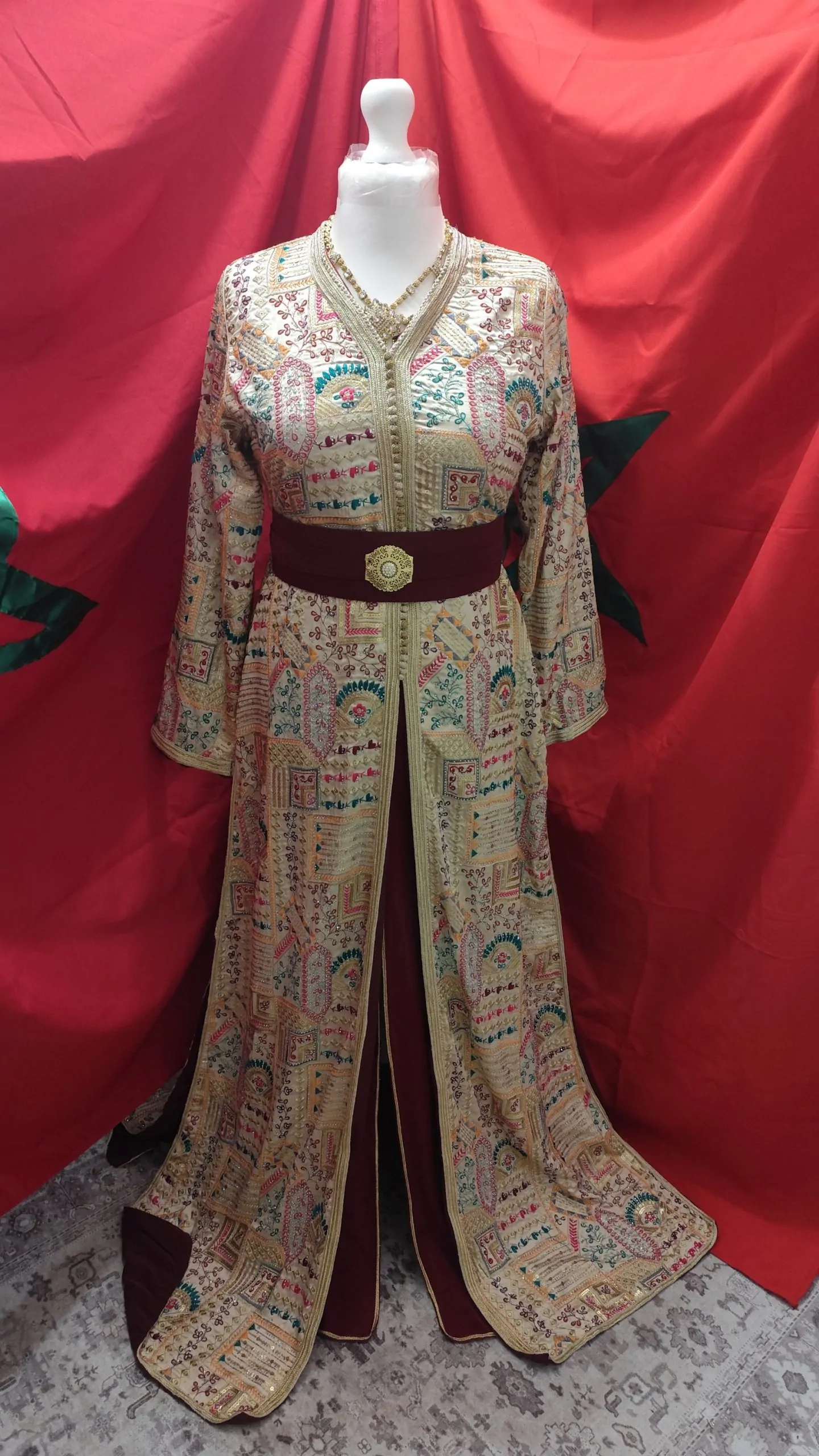lot 3 caftan marocain d occasion – Image 4
