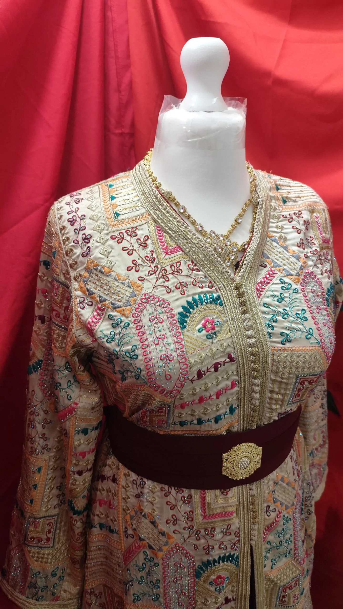 lot 3 caftan marocain d occasion – Image 9