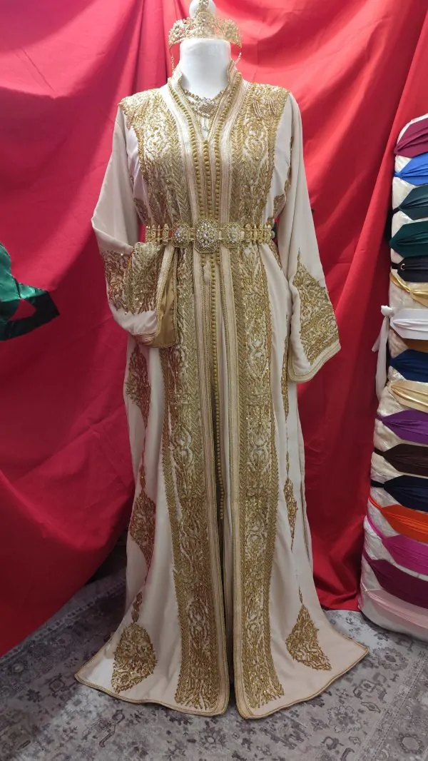 Neuer gefütterter marokkanischer Kaftan — photo 9