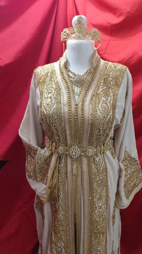 Neuer gefütterter marokkanischer Kaftan — photo 10