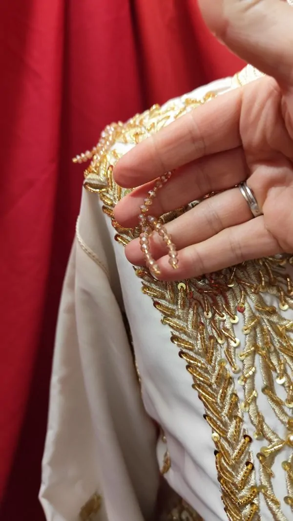Neuer gefütterter marokkanischer Kaftan — photo 3