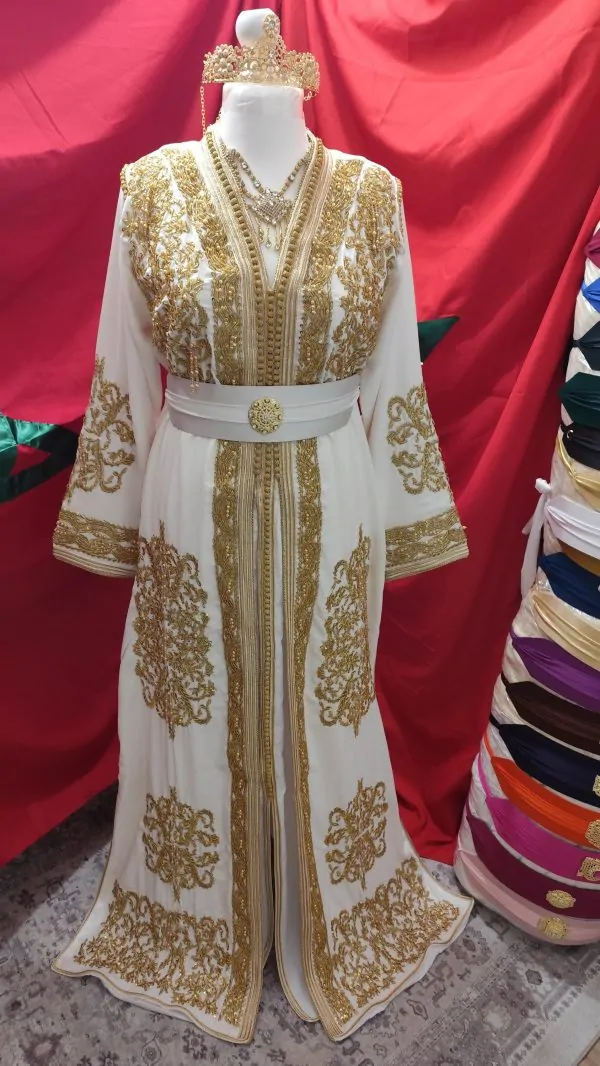 caftan marocain neuf doublé — photo 9