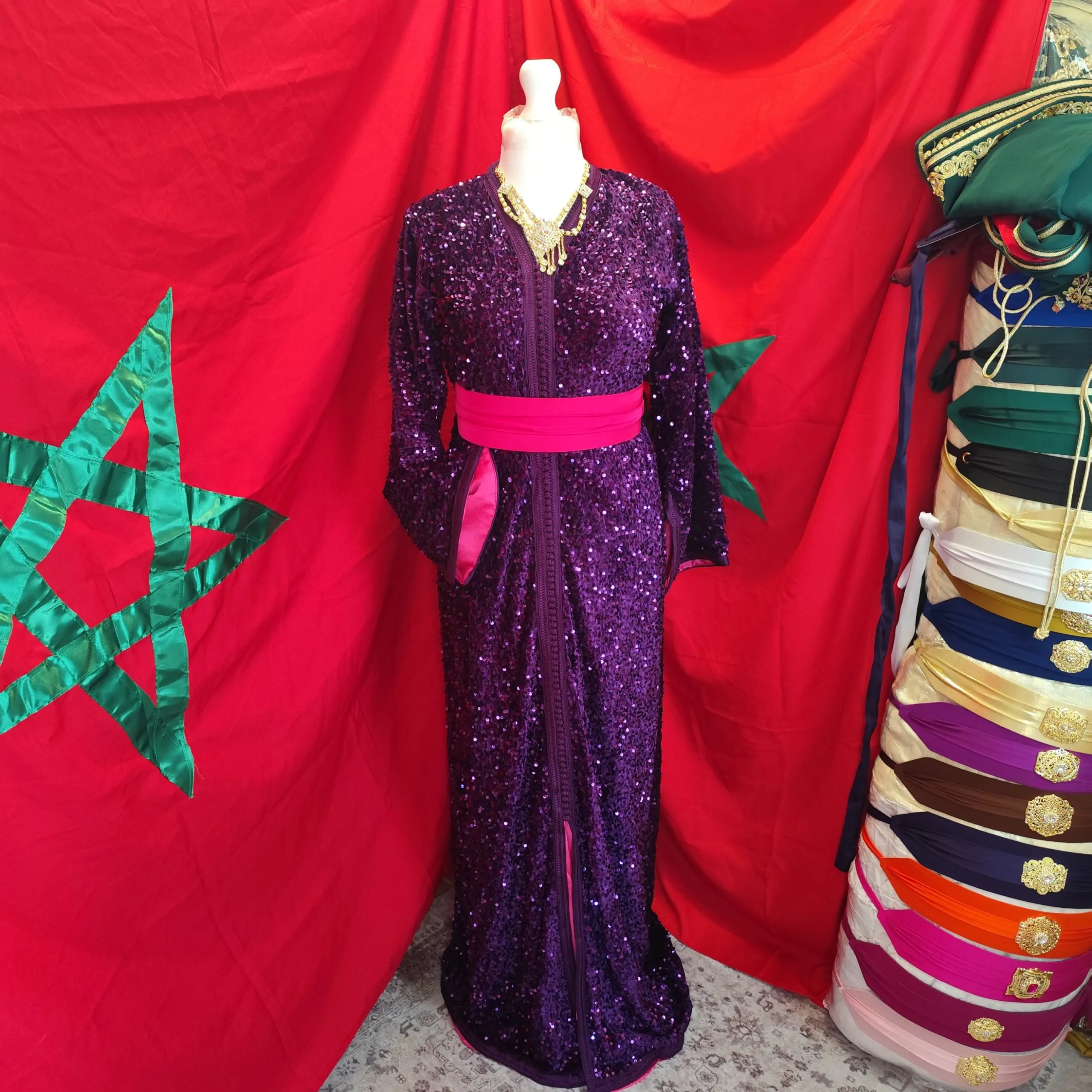 caftan marocain neuf doublé