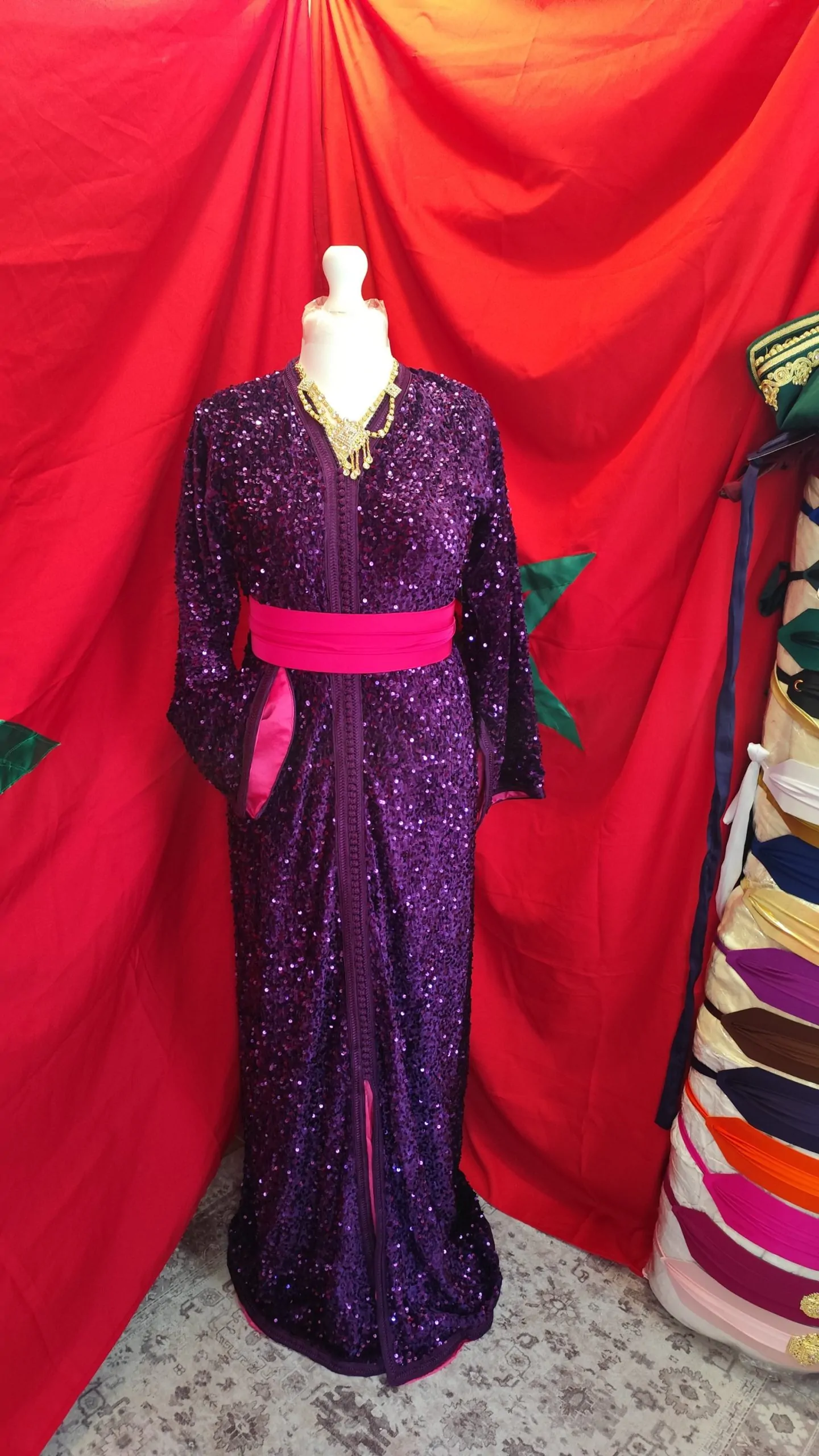 caftan marocain neuf doublé – Image 10