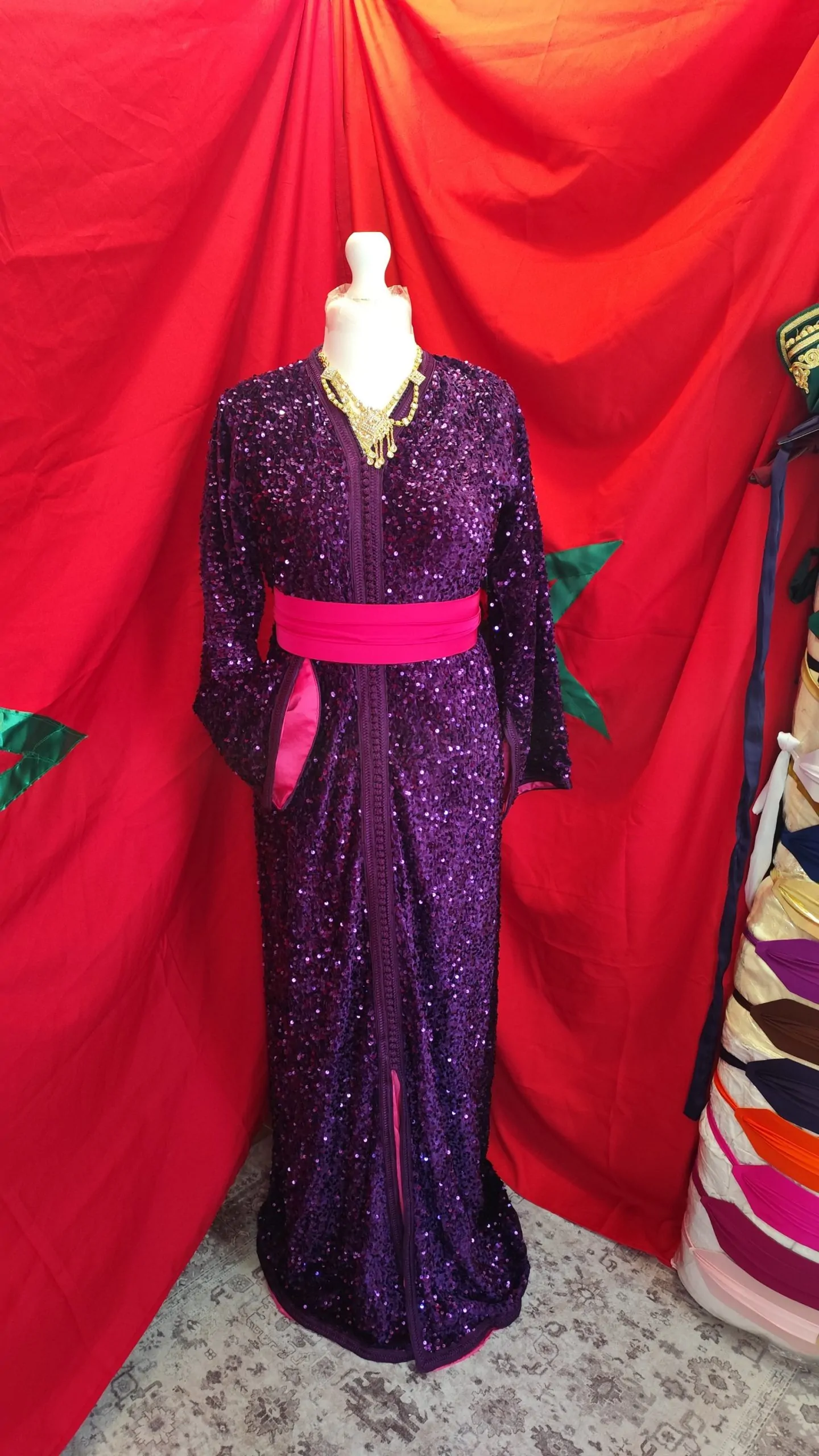 caftan marocain neuf doublé – Image 5
