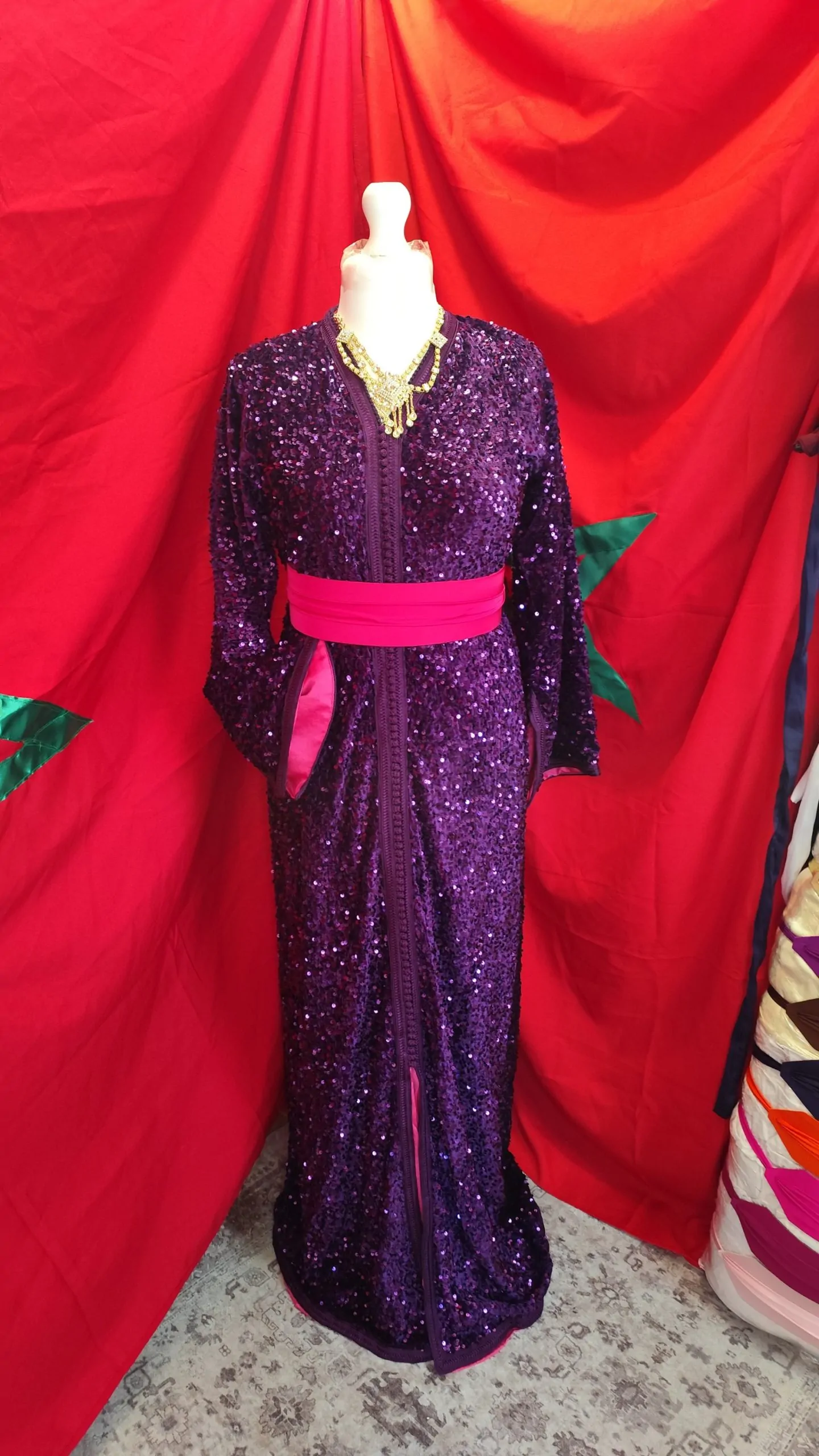 caftan marocain neuf doublé – Image 14