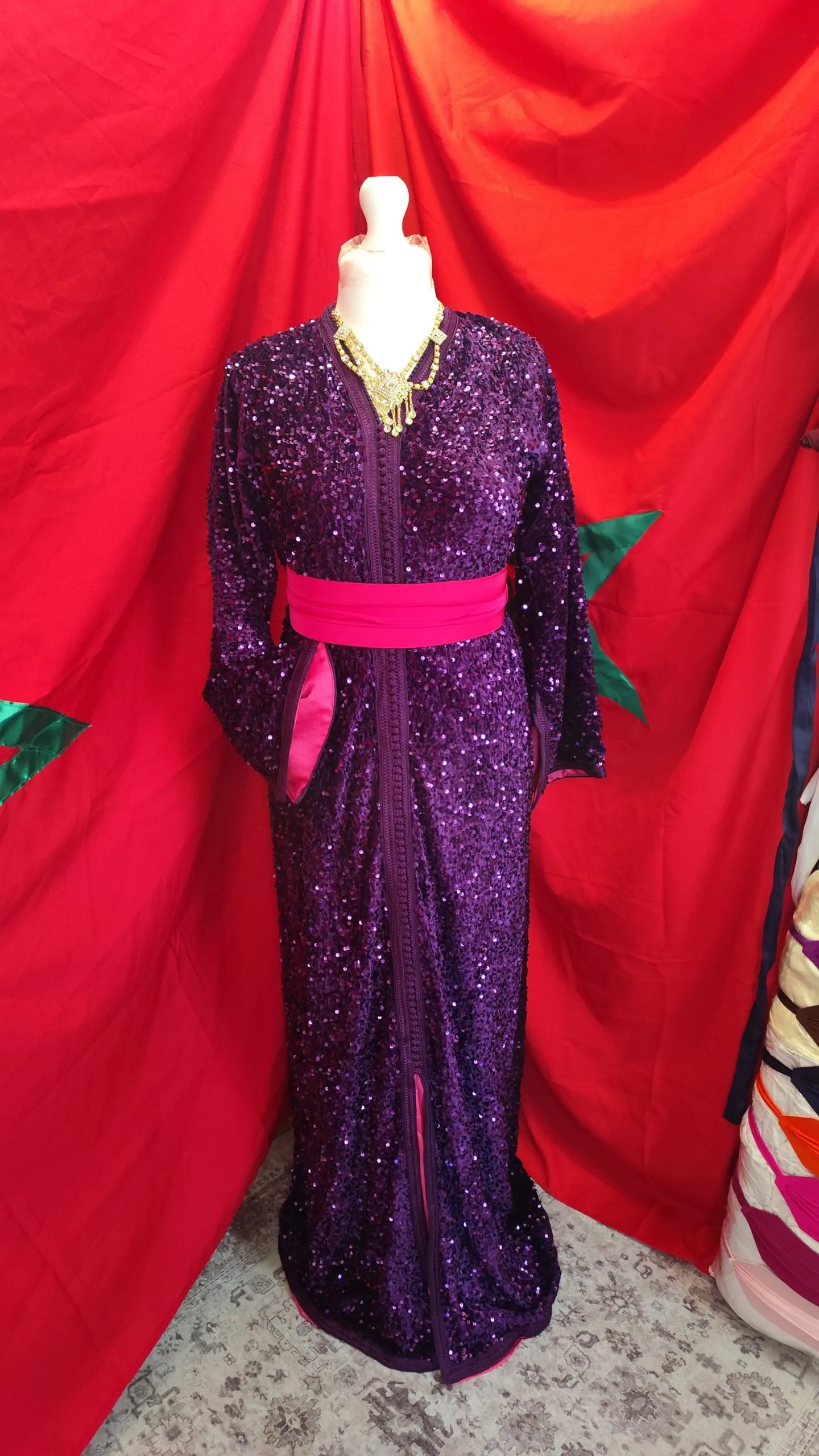 caftan marocain neuf doublé – Image 13