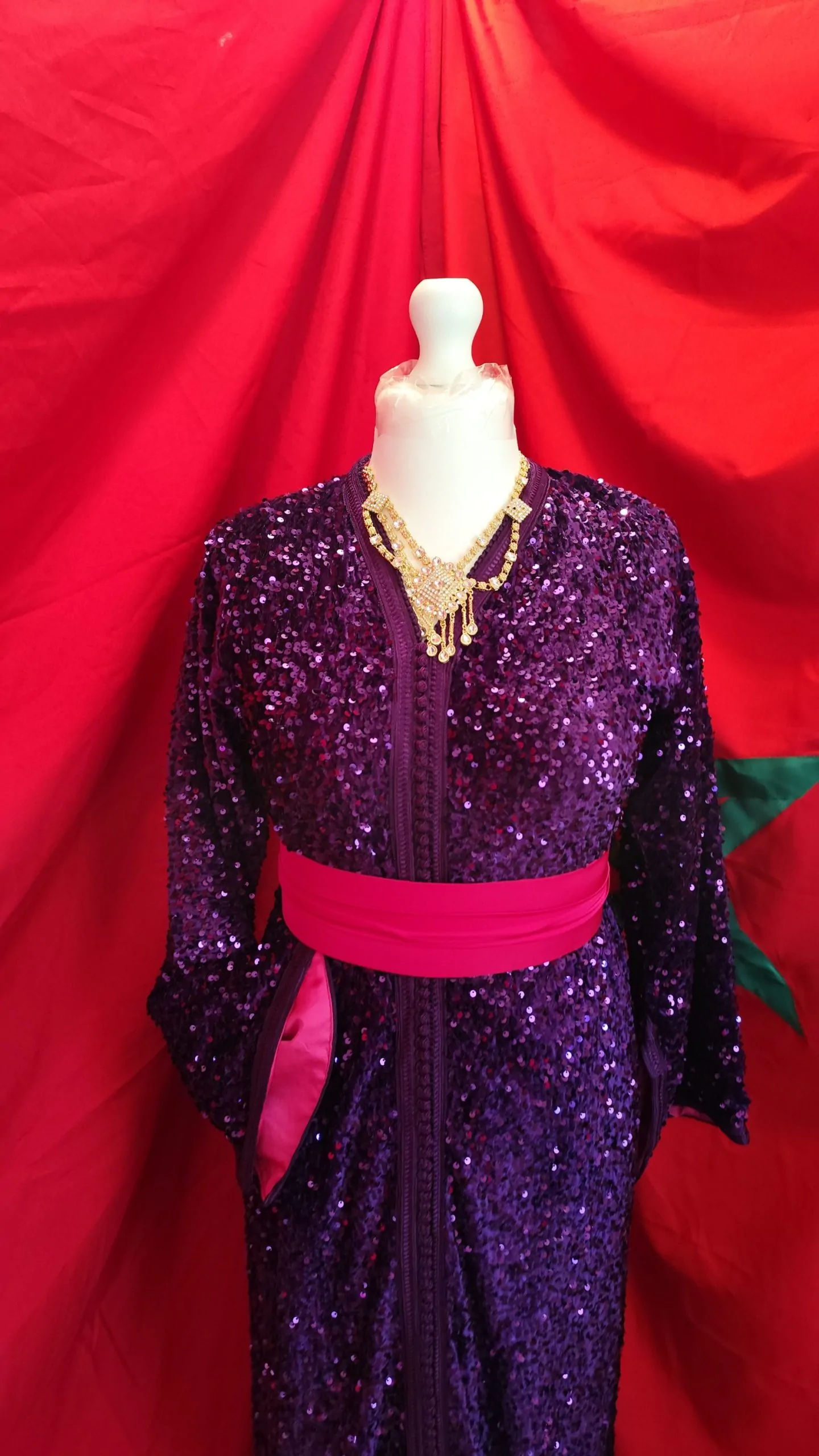 caftan marocain neuf doublé – Image 8