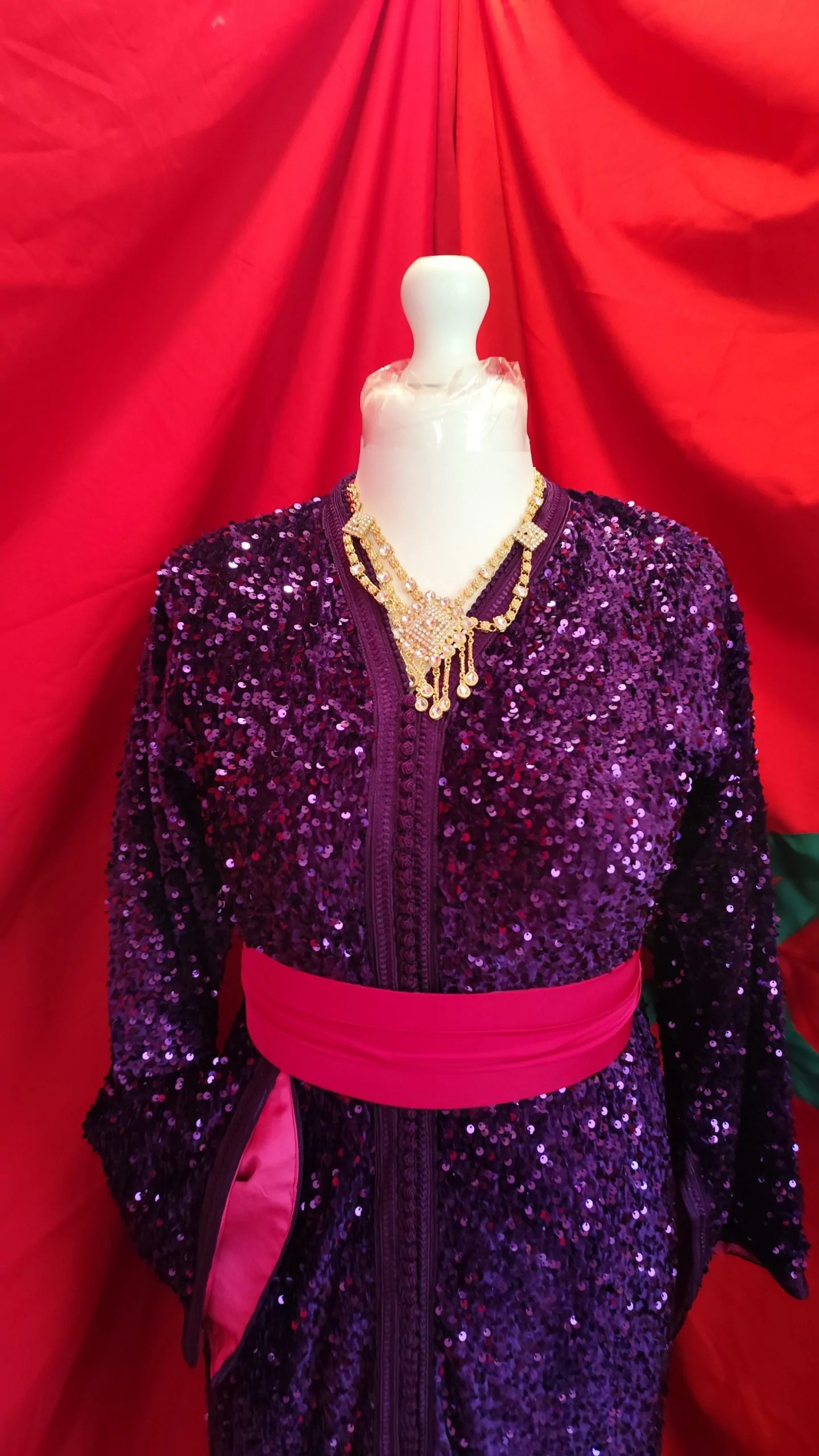 caftan marocain neuf doublé – Image 3
