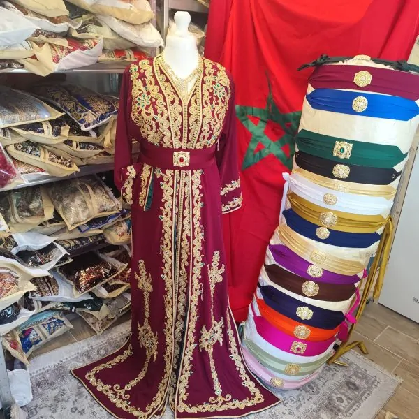 Caftano marocchino nuovo foderato — photo 8