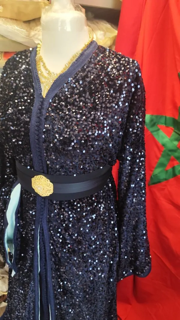 caftan marocain neuf doublé — photo 9