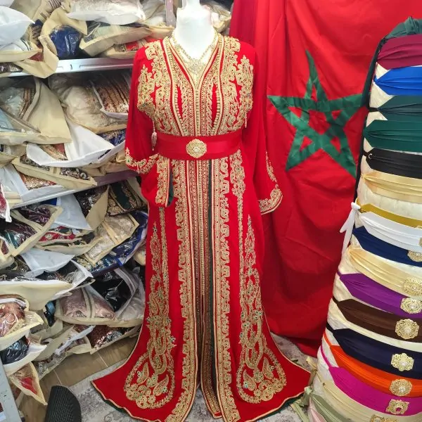 Caftano marocchino nuovo foderato
