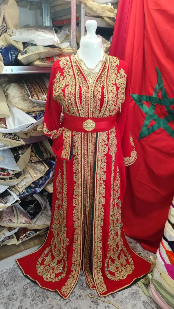 Caftano marocchino nuovo foderato — photo 8