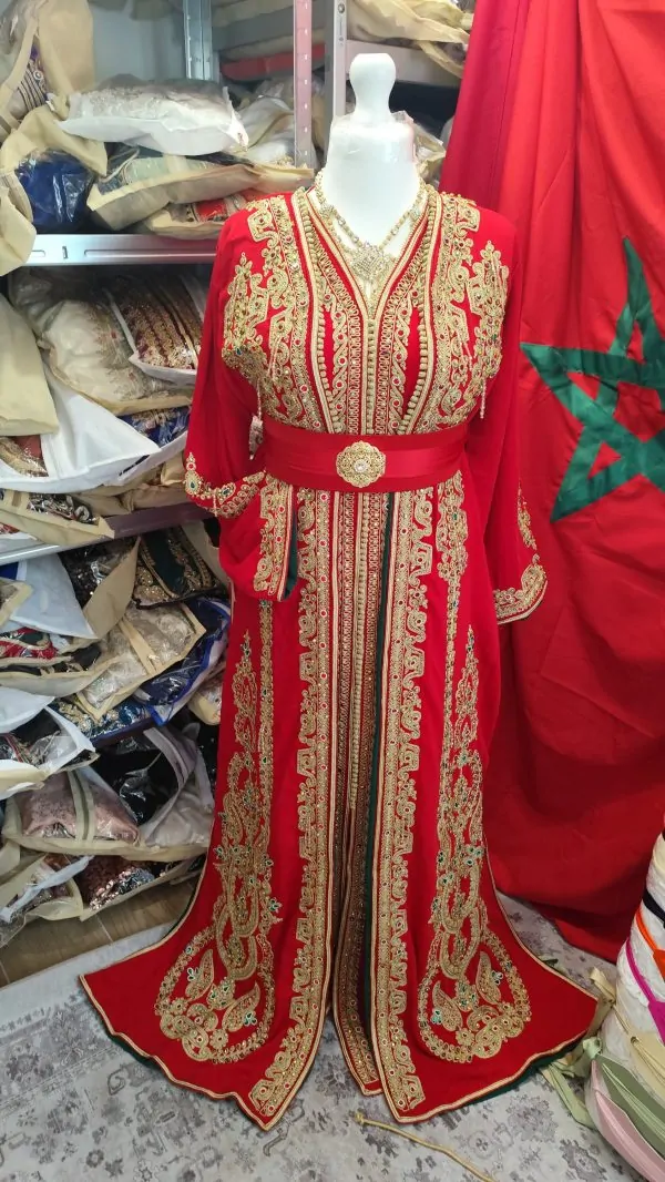 Caftano marocchino nuovo foderato — photo 7