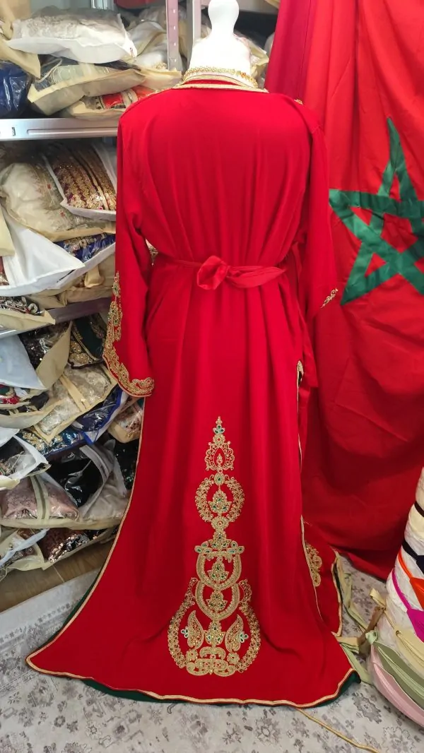 Caftano marocchino nuovo foderato — photo 2