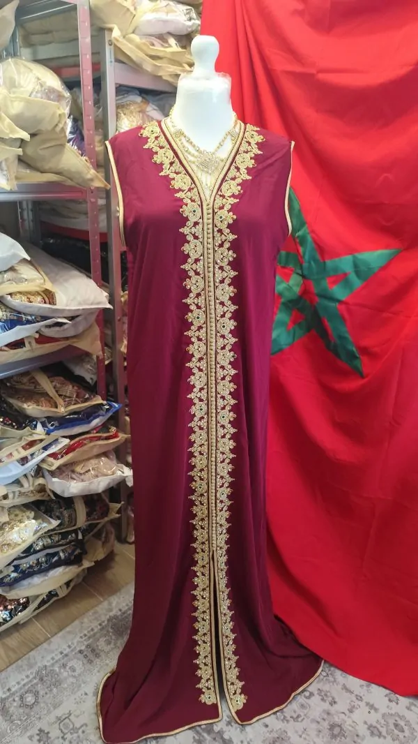 caftan marocain neuf doublé — photo 6