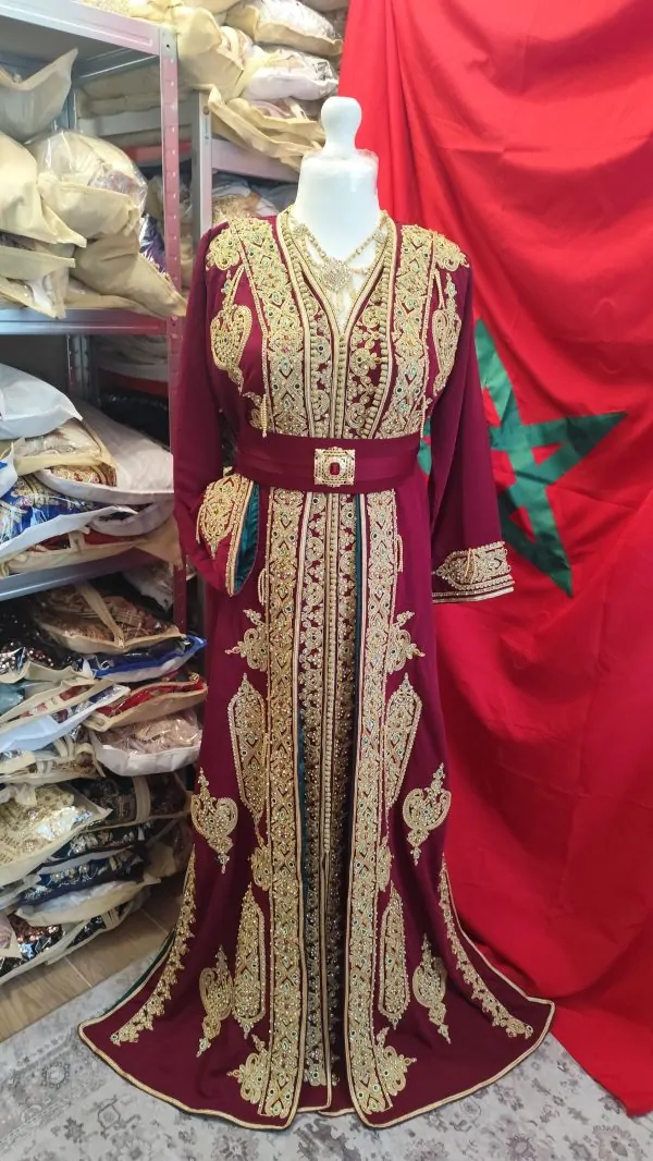 caftan marocain neuf doublé — photo 10