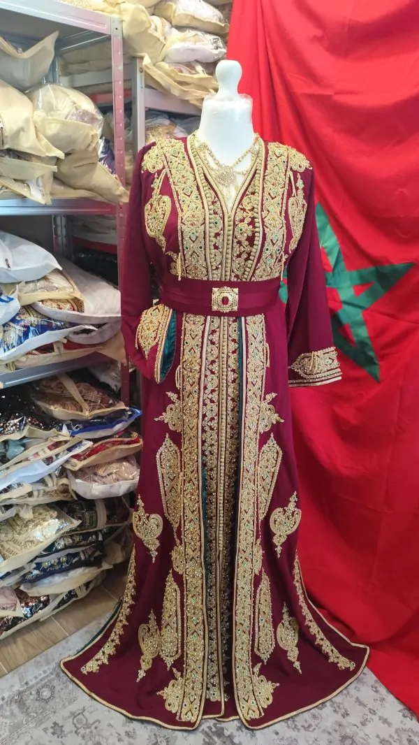 caftan marocain neuf doublé — photo 16