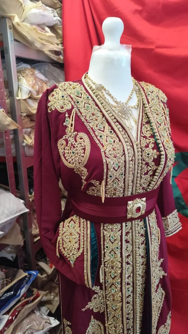caftan marocain neuf doublé — photo 5