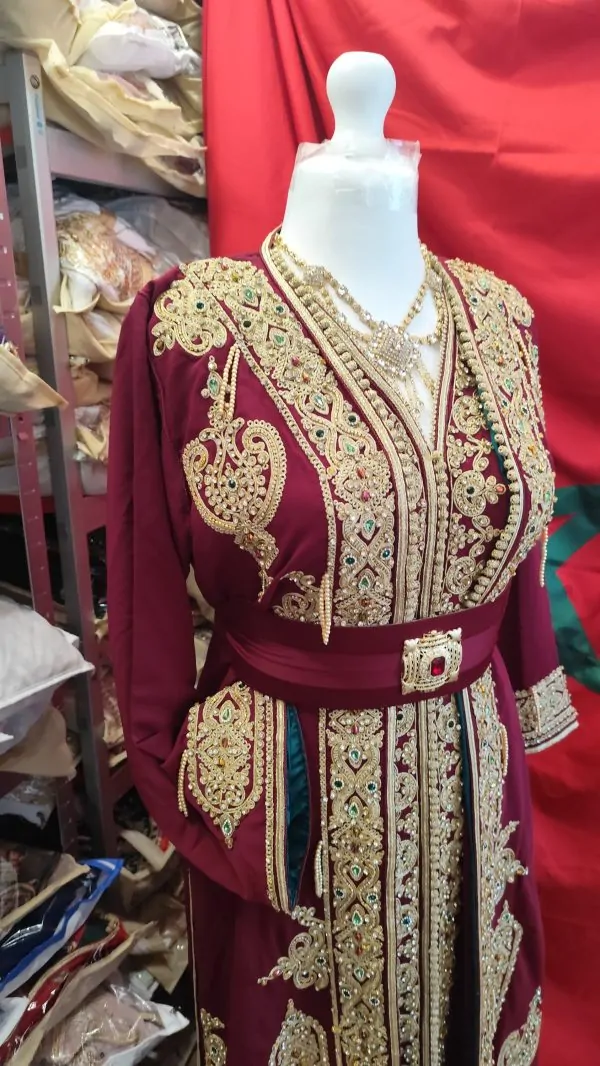 caftan marocain neuf doublé — photo 8