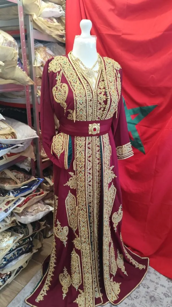 caftan marocain neuf doublé — photo 4