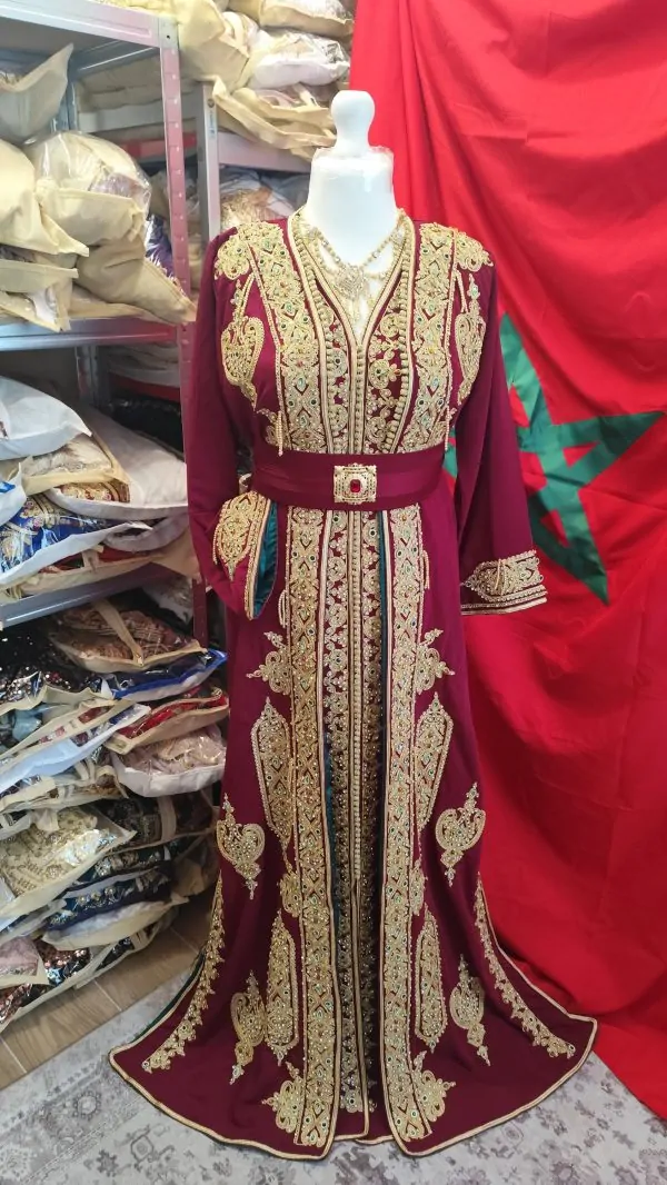 caftan marocain neuf doublé — photo 13