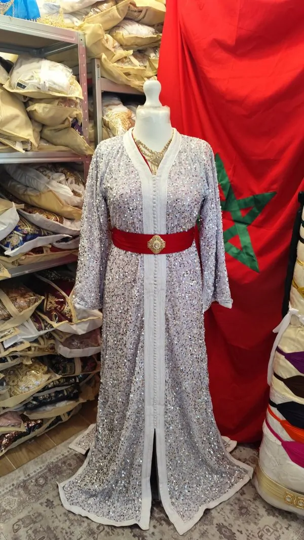 caftan marocain neuf doublé — photo 13