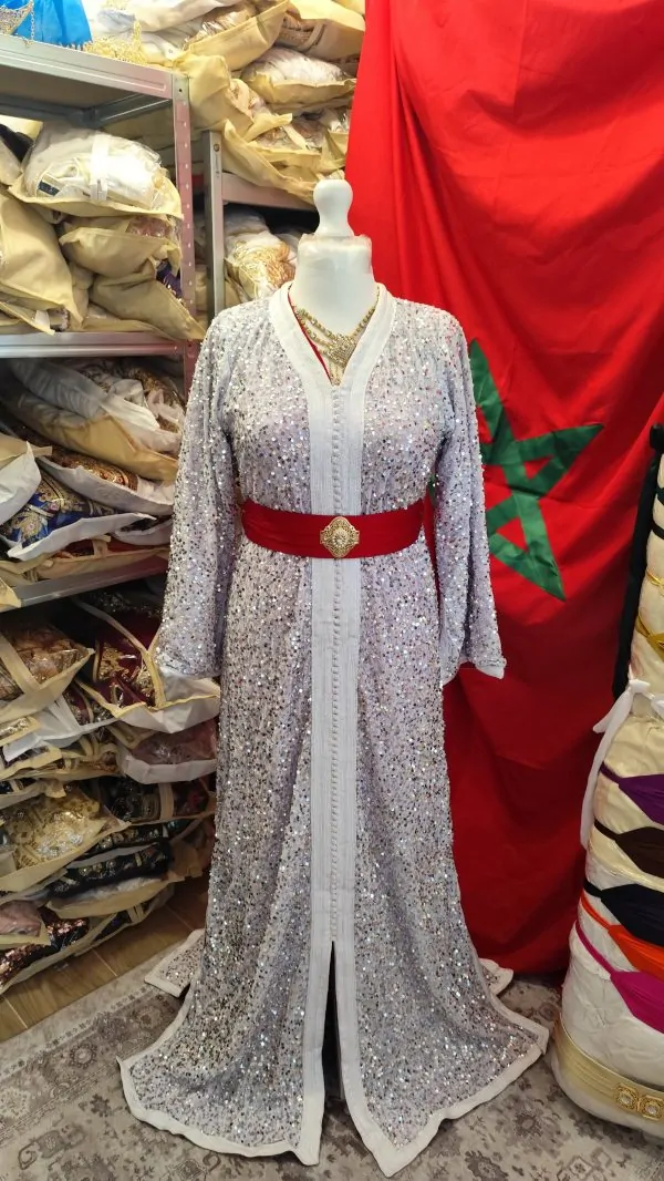 caftan marocain neuf doublé — photo 12