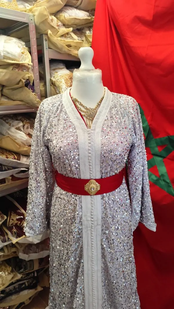 caftan marocain neuf doublé — photo 11