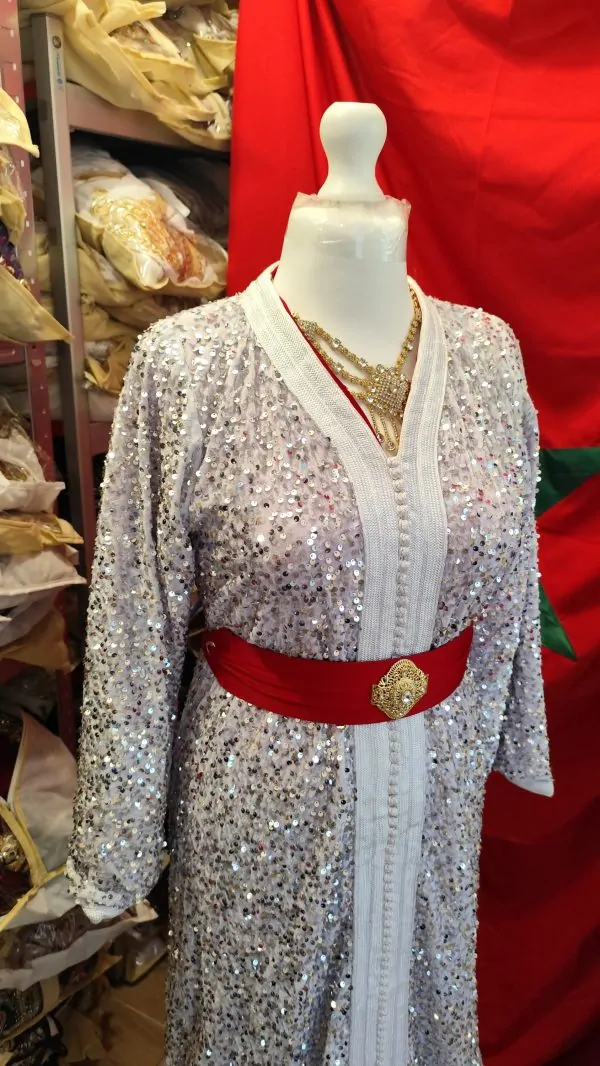 caftan marocain neuf doublé — photo 8
